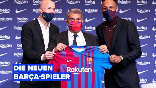 Hier ist Barças neues Angriffstrio!