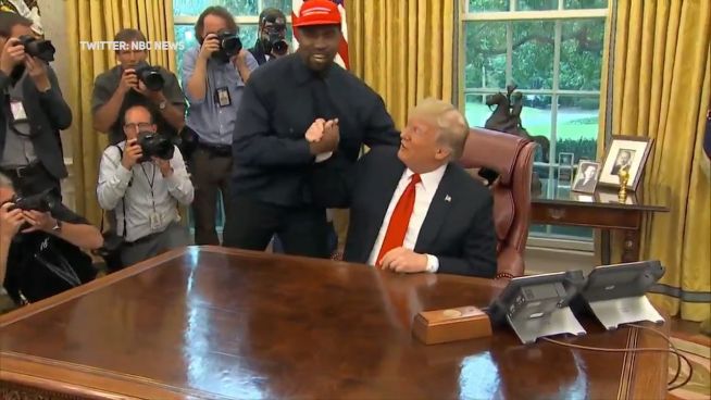 Kanye West: Trump-Besuch sorgt für Empörung