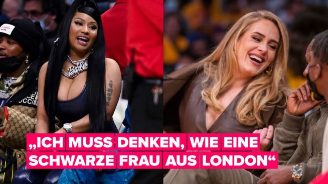 Du musst Nicki Minajs witzige Nachahmung von Adele einfach sehen!